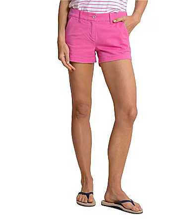 Southern Tide Leah Twill Shorts - 2 | Dillard's