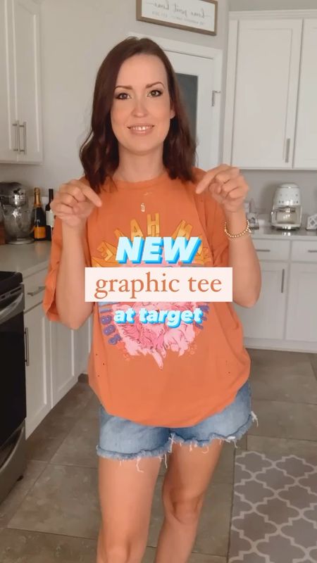 New Graphic Tee at Target 🧡 This one is so good! The perfect distressing, oversized fit & color for summer!

Nothing better than a relaxed band tee 👏🏻 wearing a size small in tee, size 6 in shorts

#LTKstyletip #LTKSeasonal #LTKFind