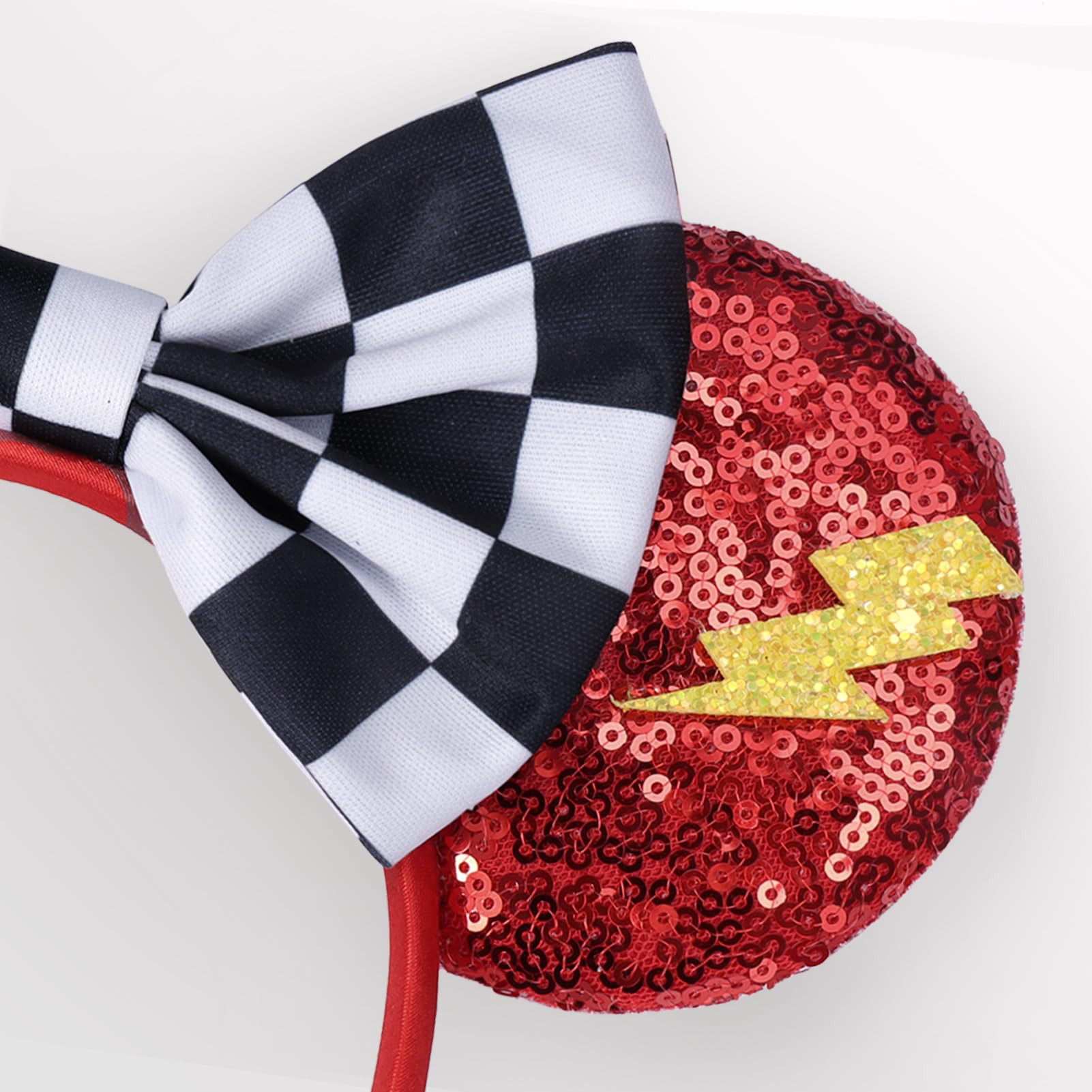 Mouse Ears Headband, Cars Ears for Women Adult Kids, Sequin Headband Park Ears Trips Party Cospla... | Amazon (US)