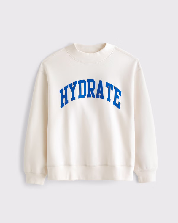 YPB On The Go Mockneck Crew | Abercrombie & Fitch (US)