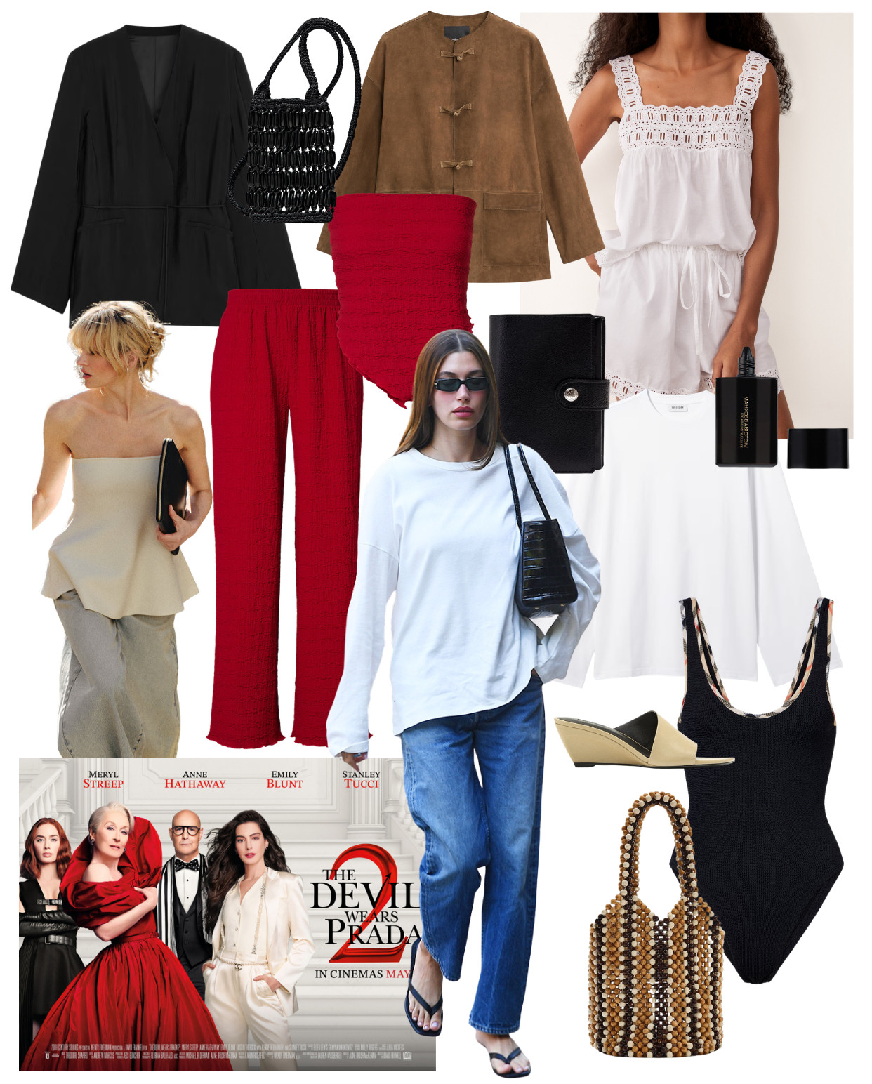 The List  - Everything on my Radar this Week 
Beaded Bag | Suede Jacket | Victoria Beckham Foundation Drops | Leather Wedge | Devil Wears Prada 2  

 #LTKuk #LTKspring #LTKeurope