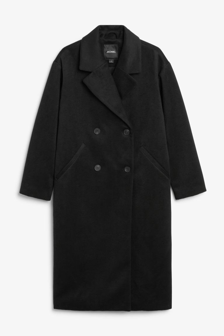 Long double breasted coat | H&M (UK, MY, IN, SG, PH, TW, HK)