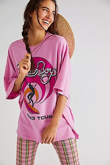 The Beach Boys 1983 Tour Tee | Free People (Global - UK&FR Excluded)