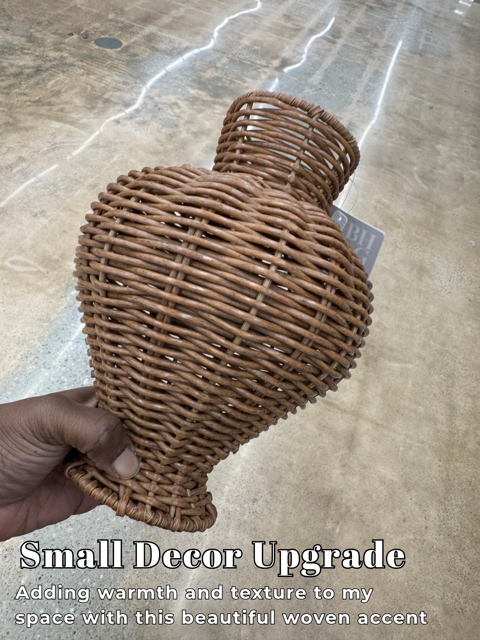 Sometimes one beautiful accent piece is enough to refresh a room. This woven vase brings natural charm and an effortless styled look.   Woven vase decor, natural home decor, neutral home decor ideas, boho home decor, coastal home decor, organic modern decor, living room decor ideas, coffee table decor, shelf styling ideas, entryway decor, cozy home inspiration, textured home accents, minimalist home decor

#LTKHome #LTKSeasonal #LTKstorytime