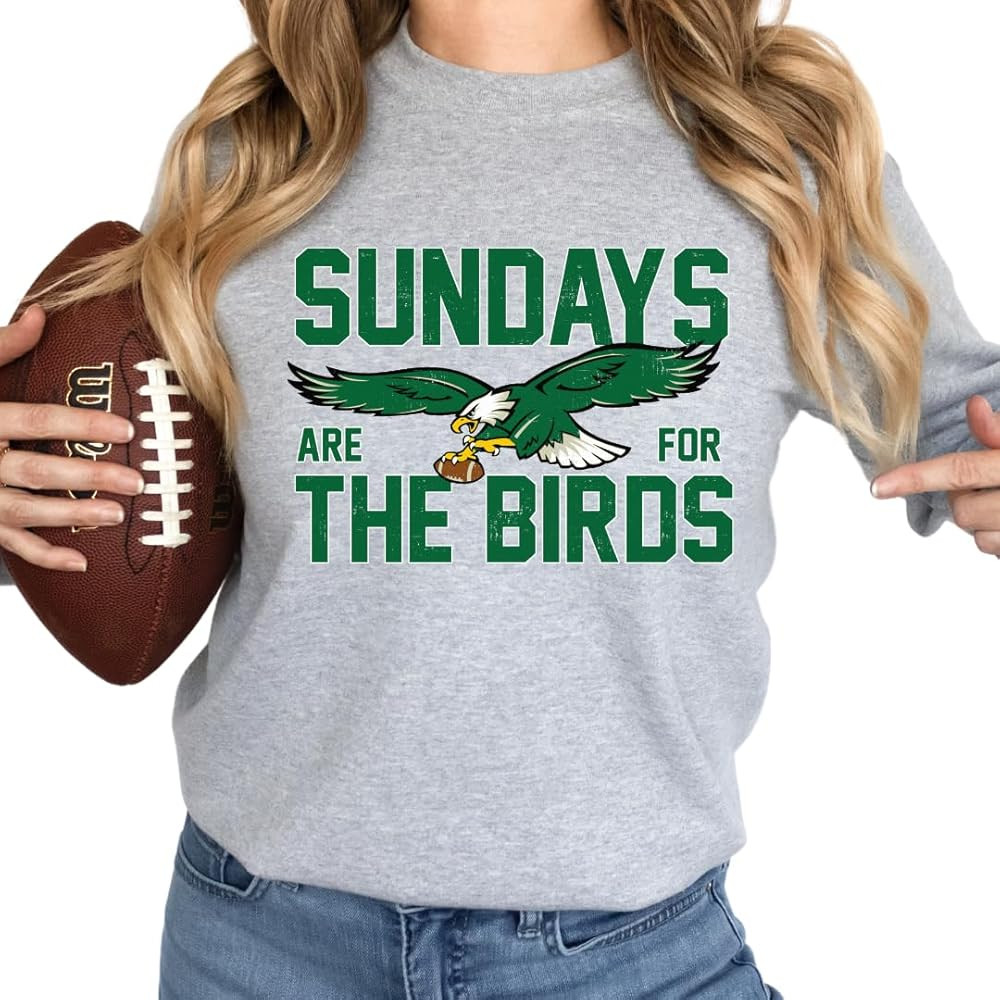 Daytee Sundays Are for the Birds Sweatshirt | Cozy Unisex Pullover | Game Day Apparel | Gift for ... | Amazon (US)