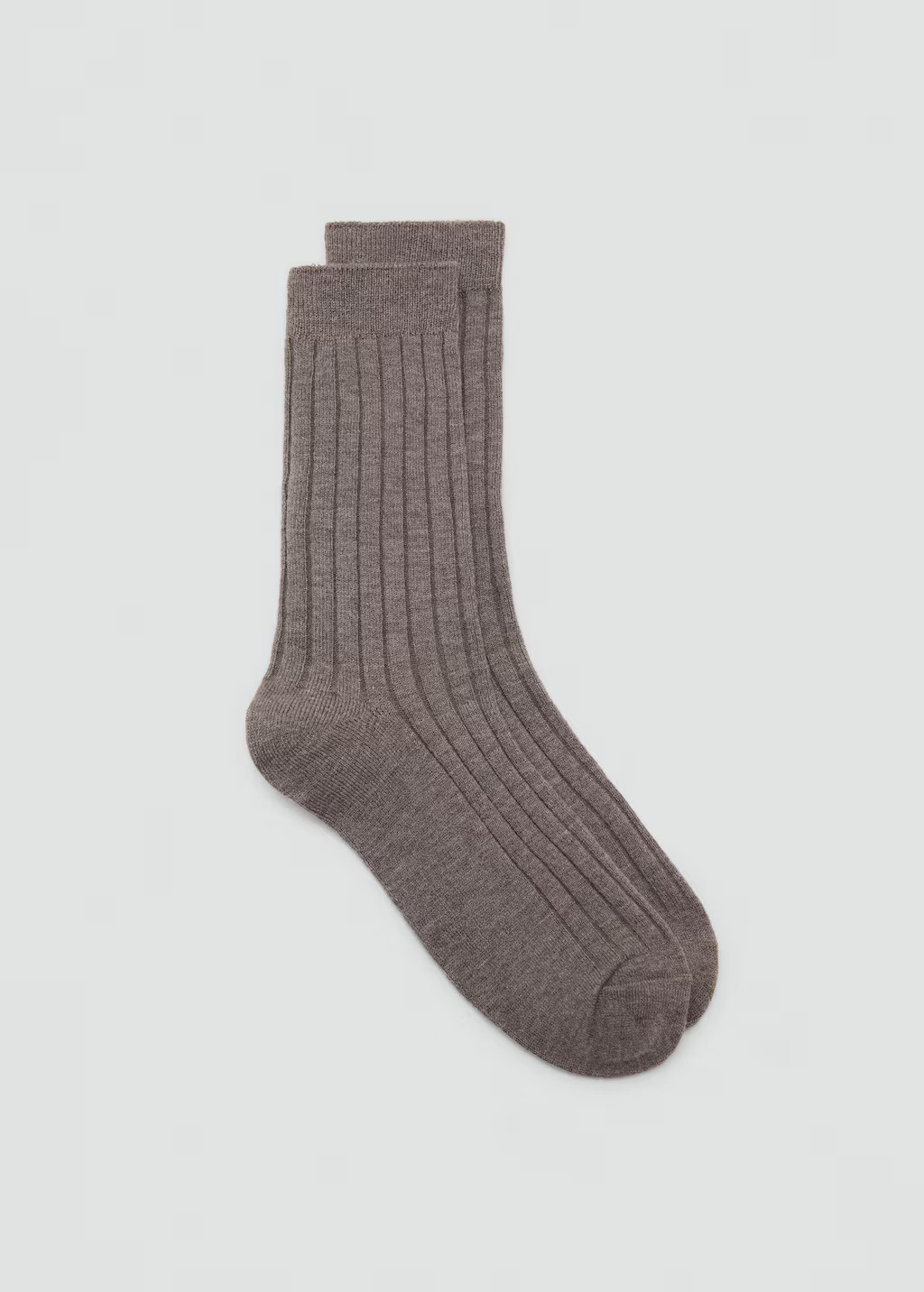Ribbed wool blend socks - Women | MANGO United Kingdom | MANGO (UK)