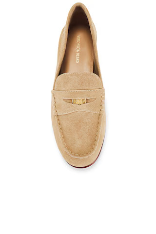 Veronica Beard Penny Loafer in Sand from Revolve.com | Revolve Clothing (Global)