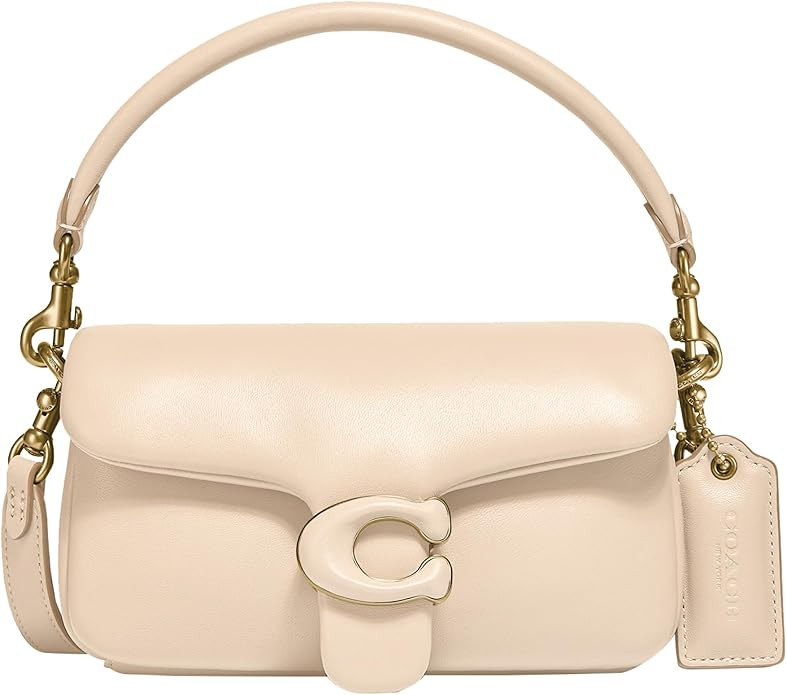 Coach Womens Leather Covered C Closure Pillow Tabby Shoulder Bag 18 | Amazon (US)
