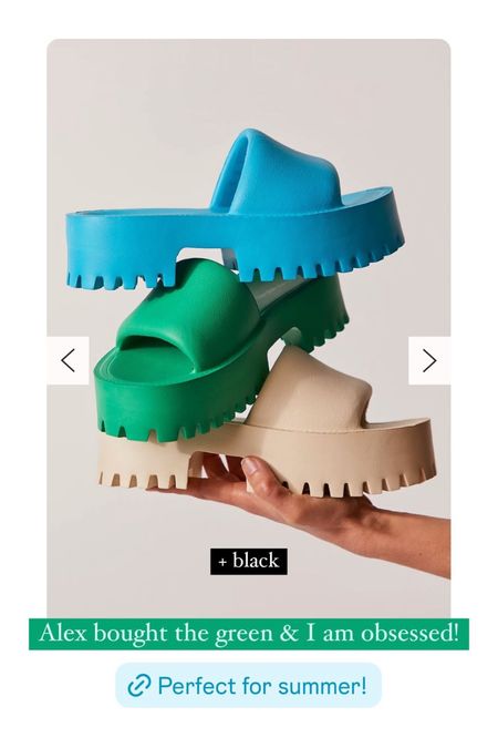 These shoes are so cute for summertime! Perfect for by the pool 