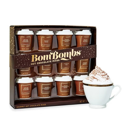 BomBombs Mini Hot Chocolate Gift Set in Signature Brown Packaging, Dessert Flavors Include Rocky ... | Target
