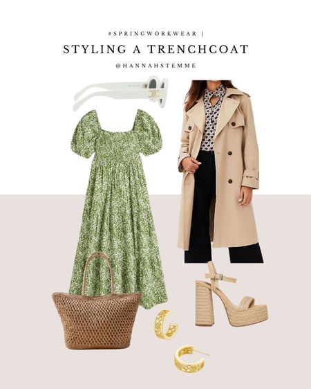 How to style a trench coat for spring

#LTKstyletip #LTKworkwear #LTKSeasonal