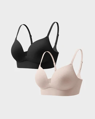 Black and Nude Boob Job Bra Duo | EBY (US)