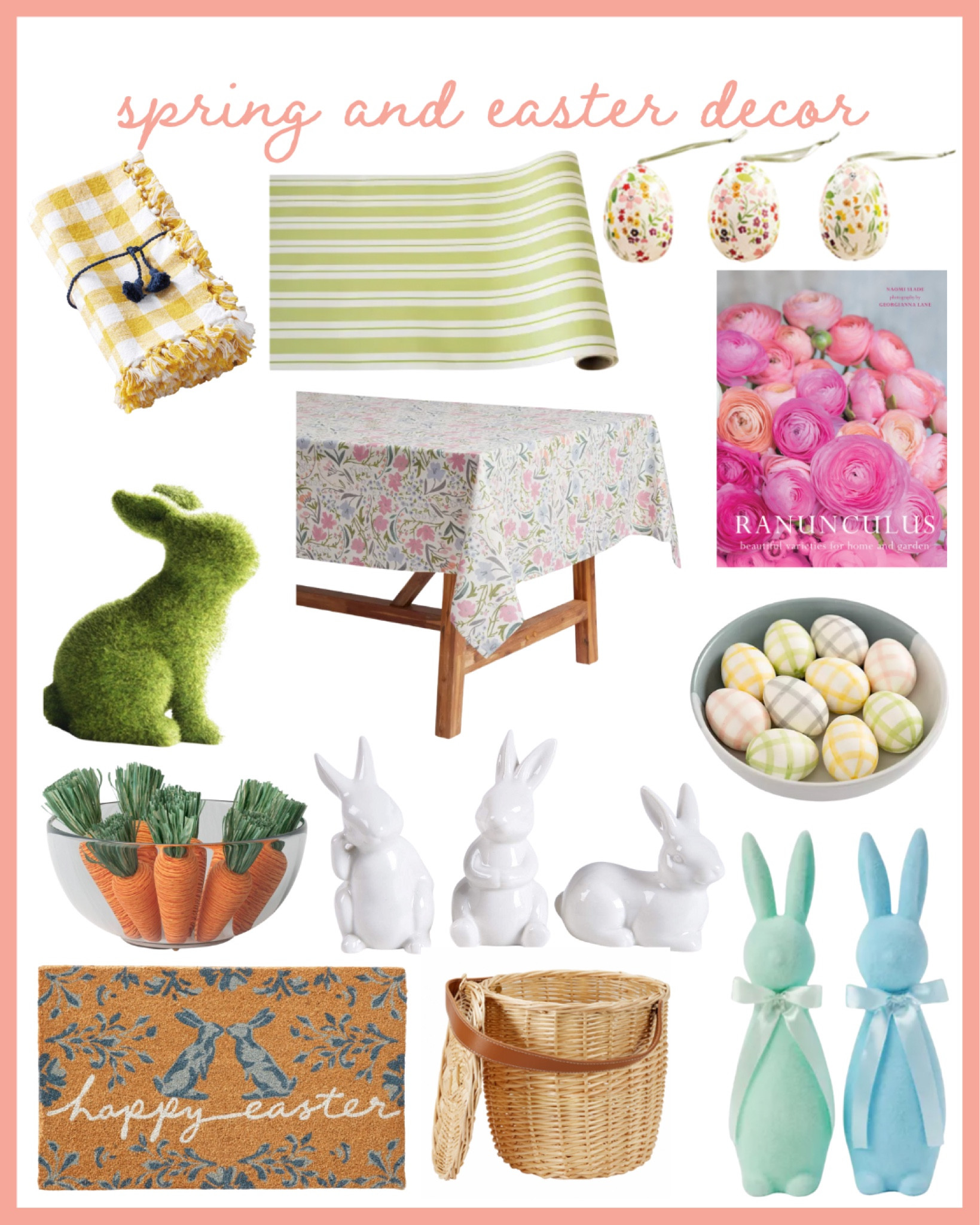 Spring and Easter decor!
More on DoSayGive.com 

#LTKunder50 #LTKSeasonal #LTKunder100