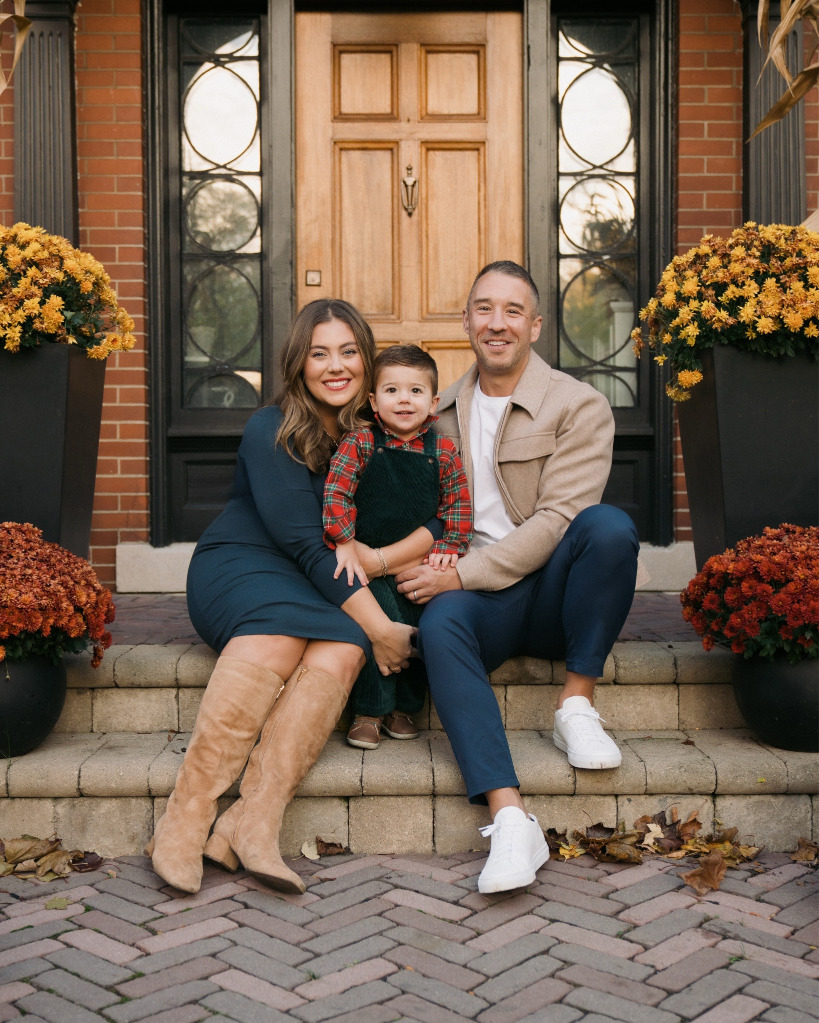 Happy Holidays! 🎄❤️ sharing our outfit details - I’m wearing XXL in dress. 

#LTKHoliday #LTKSeasonal #LTKMidsize