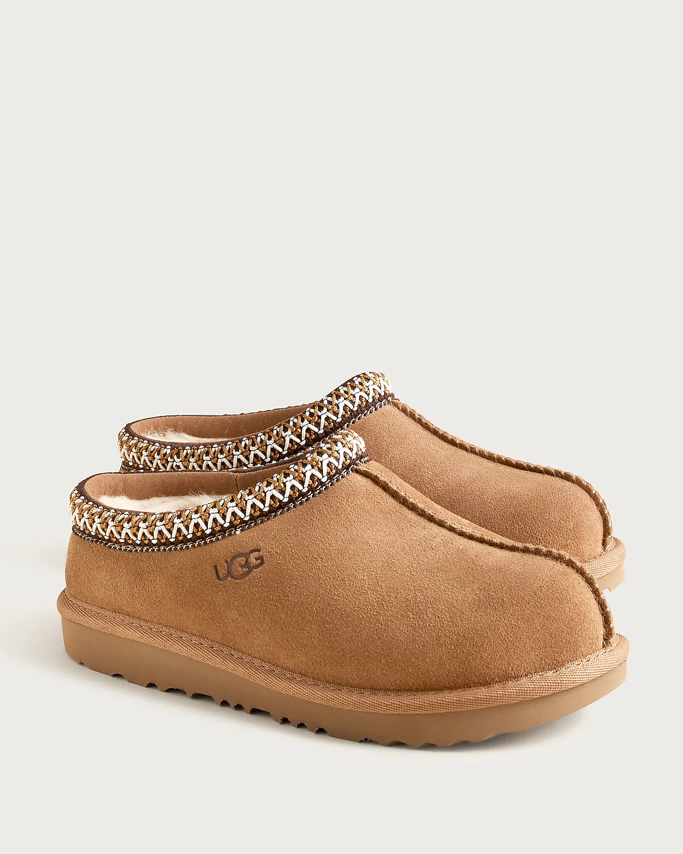 UGG® Tasman II kids' slippers in chestnut | J. Crew US