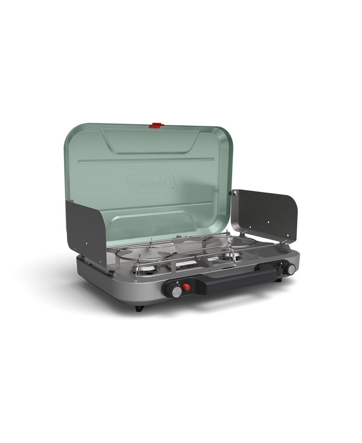 Coleman Hickory Moss Green Cascade 328 3-Burner Camping Stove - Green | Macy's