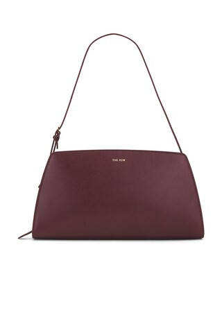 The Row Dalia Baguette Bag in Wine | FWRD 