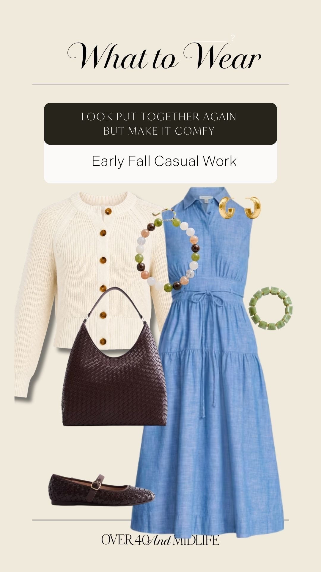 ✨Tap the bell, save and ❤️ start here over 40 fashion, midlife style, midsize fashion and luxury looks for less.  

⬇️Sizing information:
Dresss ans cardigan medium (size down if in between sizes.) 

What I’m buying now to wear now and straight into fall. 🤎

Every piece is Outfit Physics™ approved: belly-friendly, anti-pooch and anti-frumpy for women over 40.

We’re looking for pieces that:

✨ LIFT the eye
✨ SKIM the belly without clinging
✨ BALANCE our proportions
✨ Mix easily with what we already own

These are the early fall clothes that make getting dressed easier—not pieces that only look good on a hanger.

Because over-40 style isn’t about hiding our bodies. It’s about understanding what works with them.

Comment SHOP and I’ll send you the links. 🤍

👑 Helping you look good, feel good.-Lindsey Denver   Check back daily for belly-friendly style, confidence, and Outfit Physics™.

#LTKSaleAlert #LTKPlusSize #LTKMidsize

Comment SHOP below to receive a DM with the link to this post on my LTK ⬇ https://liketk.it/6kqhU

Comment SHOP below to receive a DM with the link to this post on my LTK ⬇ https://liketk.it/6kqmu

Comment SHOP below to receive a DM with the link to this post on my LTK ⬇ https://liketk.it/6kqzi

Comment SHOP below to receive a DM with the link to this post on my LTK ⬇ https://liketk.it/6kqTN