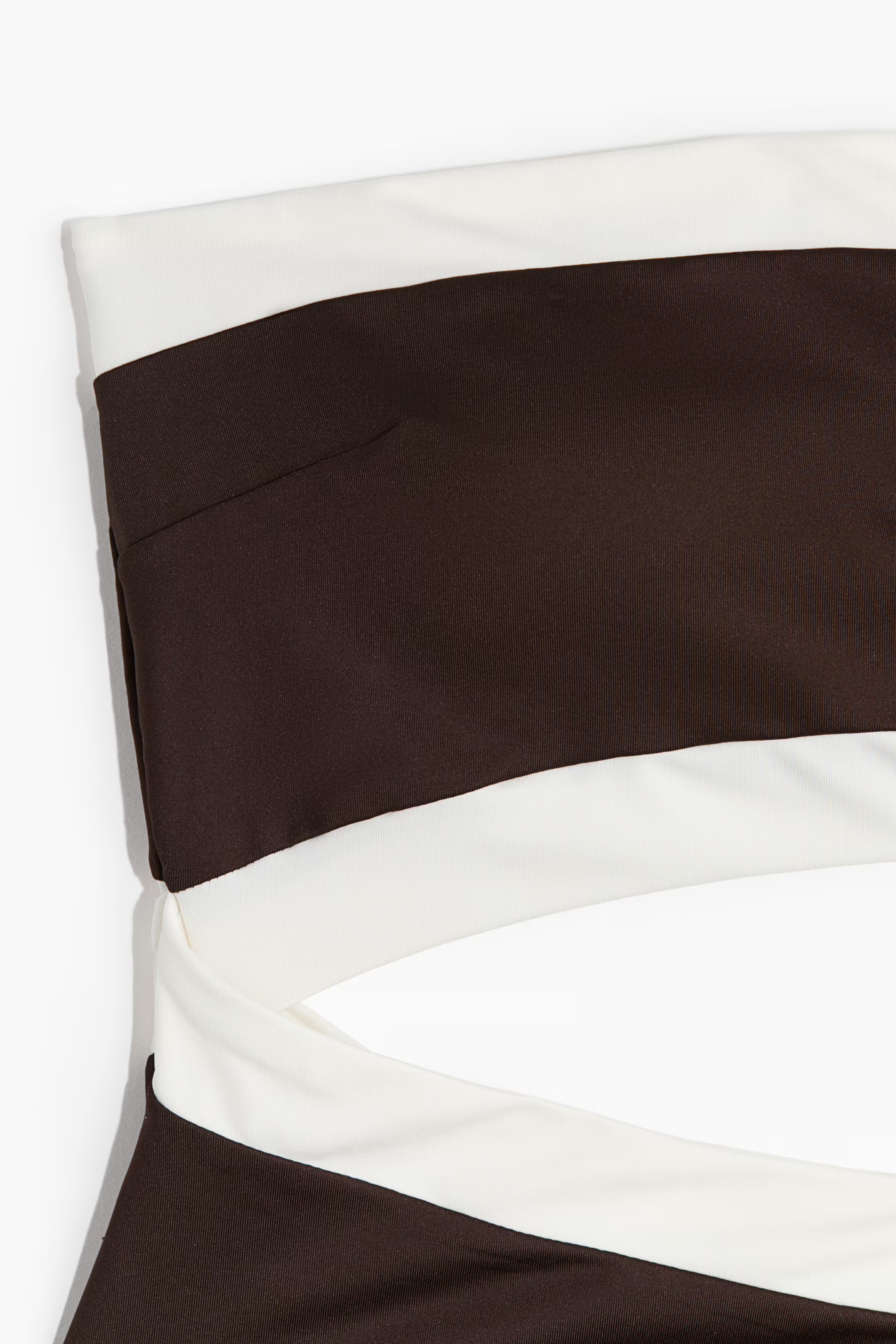 Padded-cup cut-out bandeau swimsuit | H&M (UK, MY, IN, SG, PH, TW, HK)