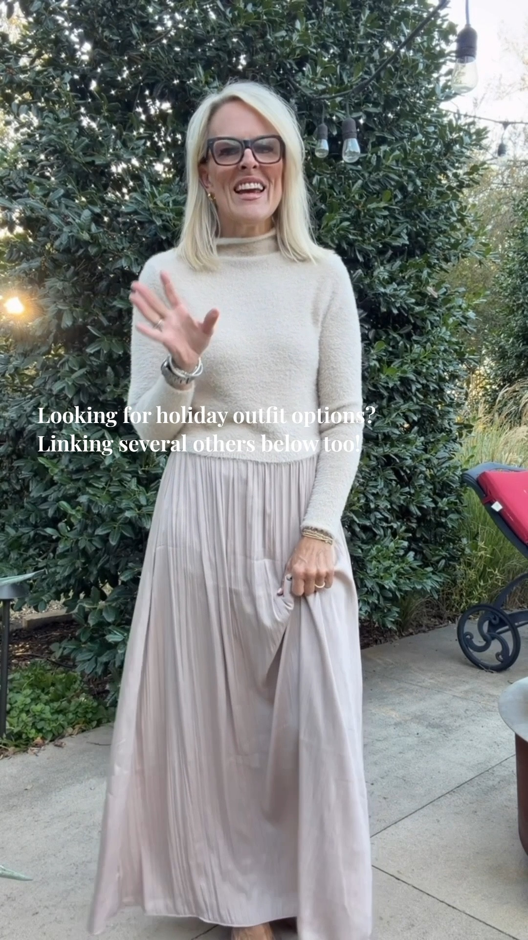 Anthro is a go-to for a great holiday and holiday party outfits. Sharing a few in video but linking several more below great sweaters and top options to go with these pants.

Colette - sizing is tru to size 
I’m so happy they have full length options on these faux, leather and velvet pants as well! Linking those below.

Also offered in regular, petite and tall sizes

@anthropologie #anthropartner 

#LTKSeasonal #LTKHoliday #LTKOver40