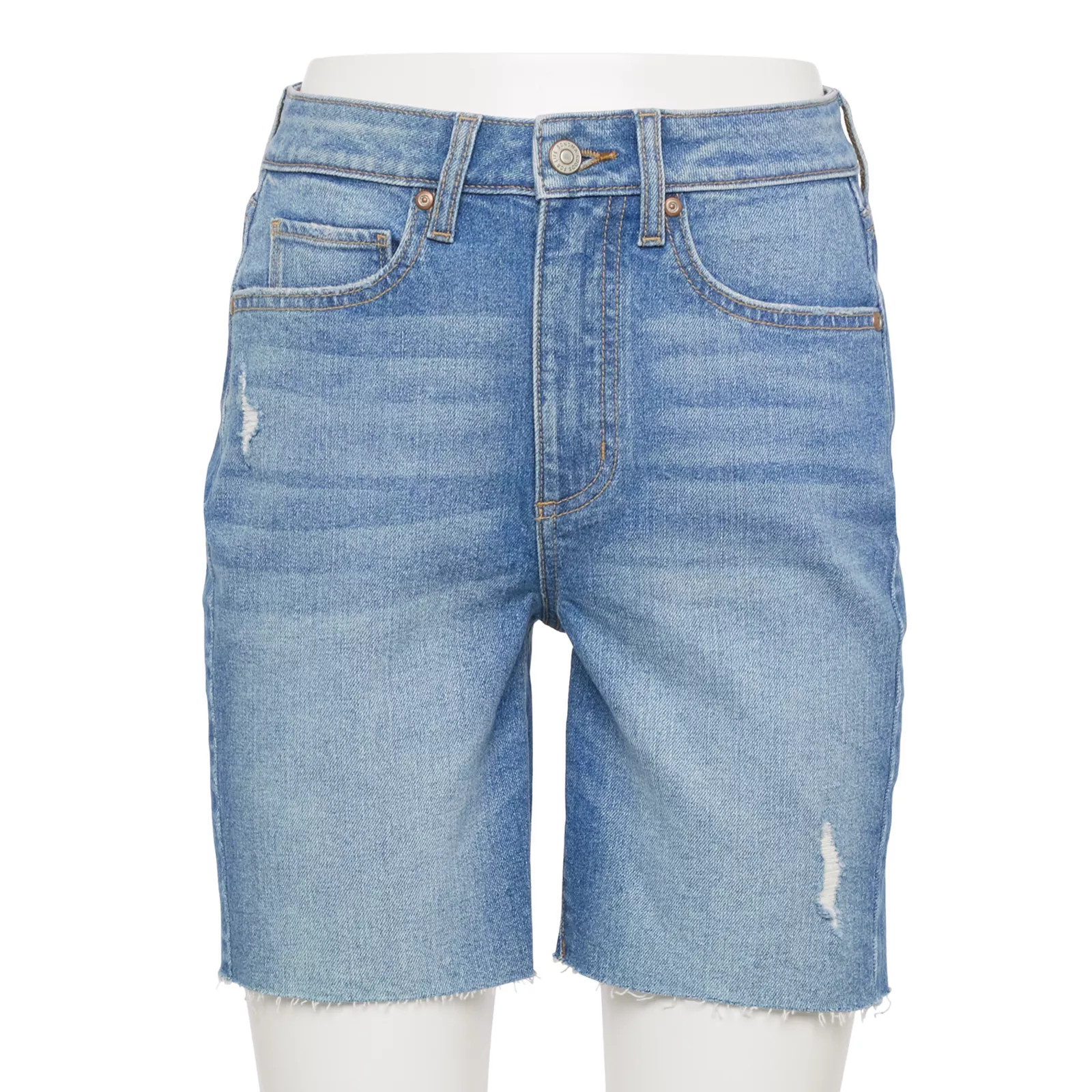 Women's Sonoma Goods For Life® High Rise 5" Denim Shorts | Kohl's