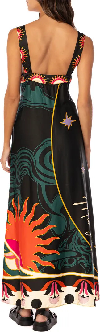 Flamingo Night Lowry Cover-Up Maxi Dress | Nordstrom