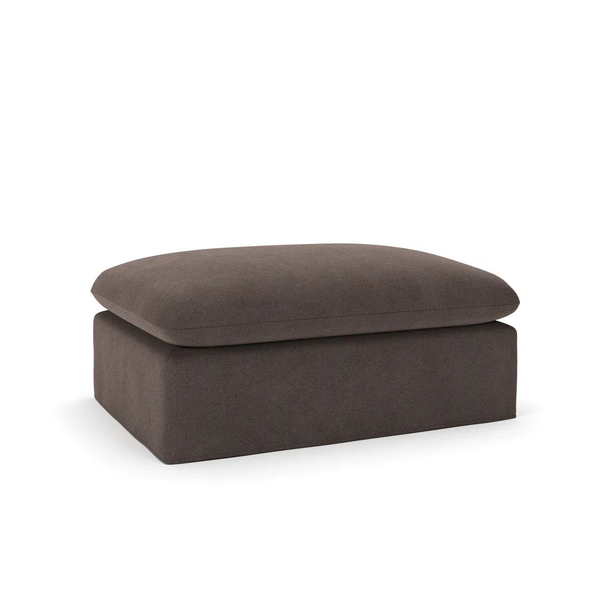 Luna Slipcovered Ottoman And A Half | Wayfair North America