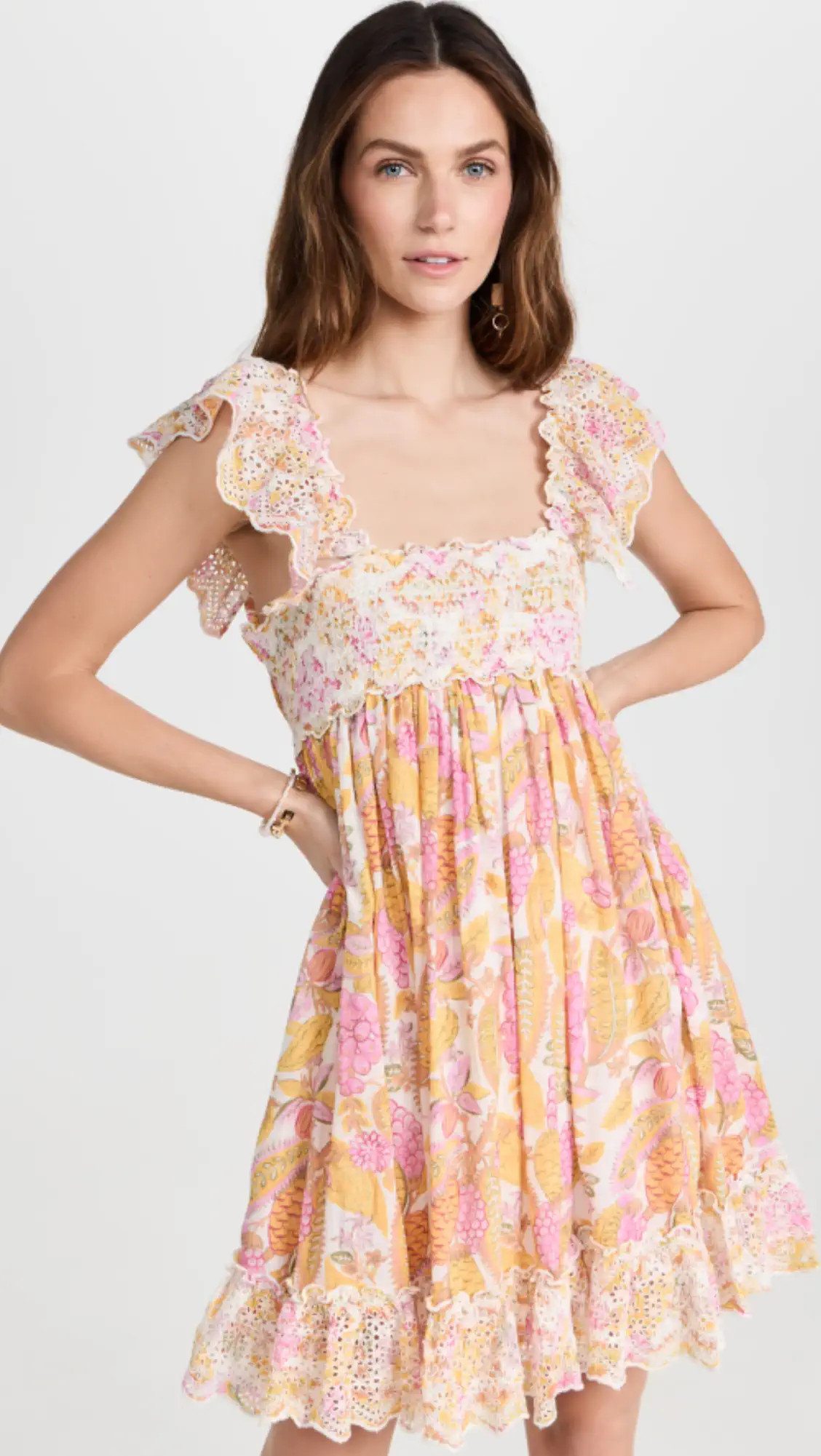 Cotton Slub Open Back Dress | Shopbop