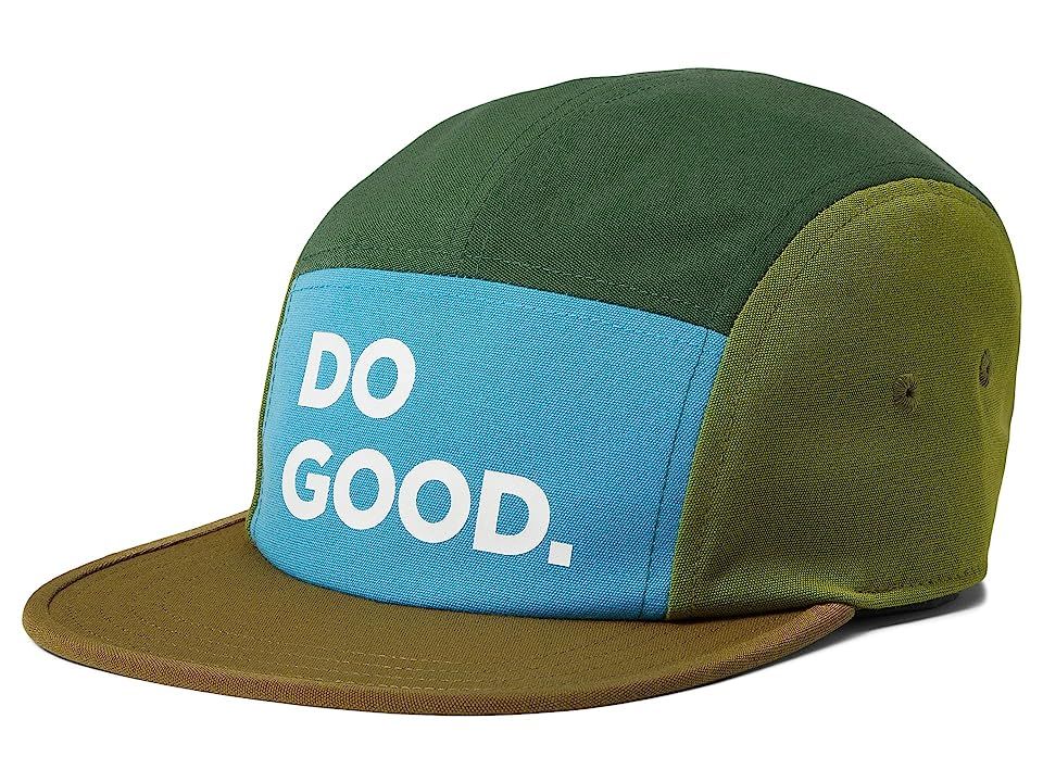 Cotopaxi Do Good 5-Panel Hat (Poolside/Oak) Caps | Zappos