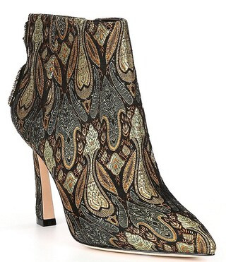 Antonio Melani Grayce Jacquard Snake Embellished Booties | Dillard's | Dillard's