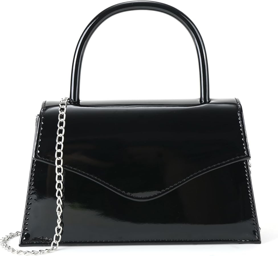 Milisente Women's Evening Bag Bridal Party Clutch Purses Cocktail Prom Handbags with Patent Leath... | Amazon (US)
