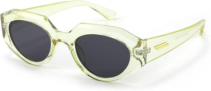 FEISEDY Trendy Irregular Sunglasses for Women Retro Rectangle Narrow Frame Sun Glasses B2754 | Amazon (US)