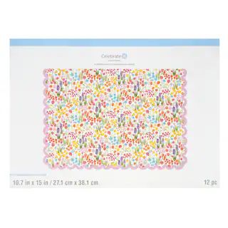 Spring Floral Paper Placemats by Celebrate It™, 12ct. | Michaels Stores