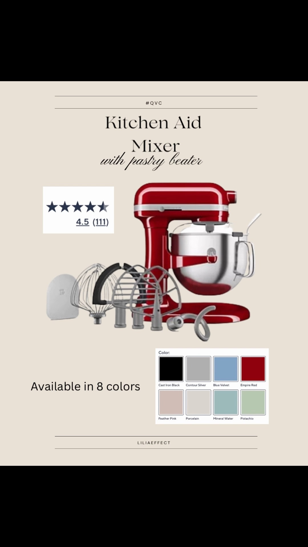 I couldn’t resist this KitchenAid mixer deal on @QVC 🤍 #LoveQVC #ad

Finally—a mixer that can keep up with my holiday baking marathons! 🍪 From cookie dough to bread dough, it doesn’t flinch. I’ve been eyeing one forever, and this sale (with all the must-have accessories!) made it impossible to say no. KitchenAid mixer, holiday baking, QVC finds, baking essentials, holiday gifts, kitchen appliances, kitchen upgrade, home chef must haves, gift idea 

#LTKSaleAlert #LTKHoliday #LTKGiftGuide