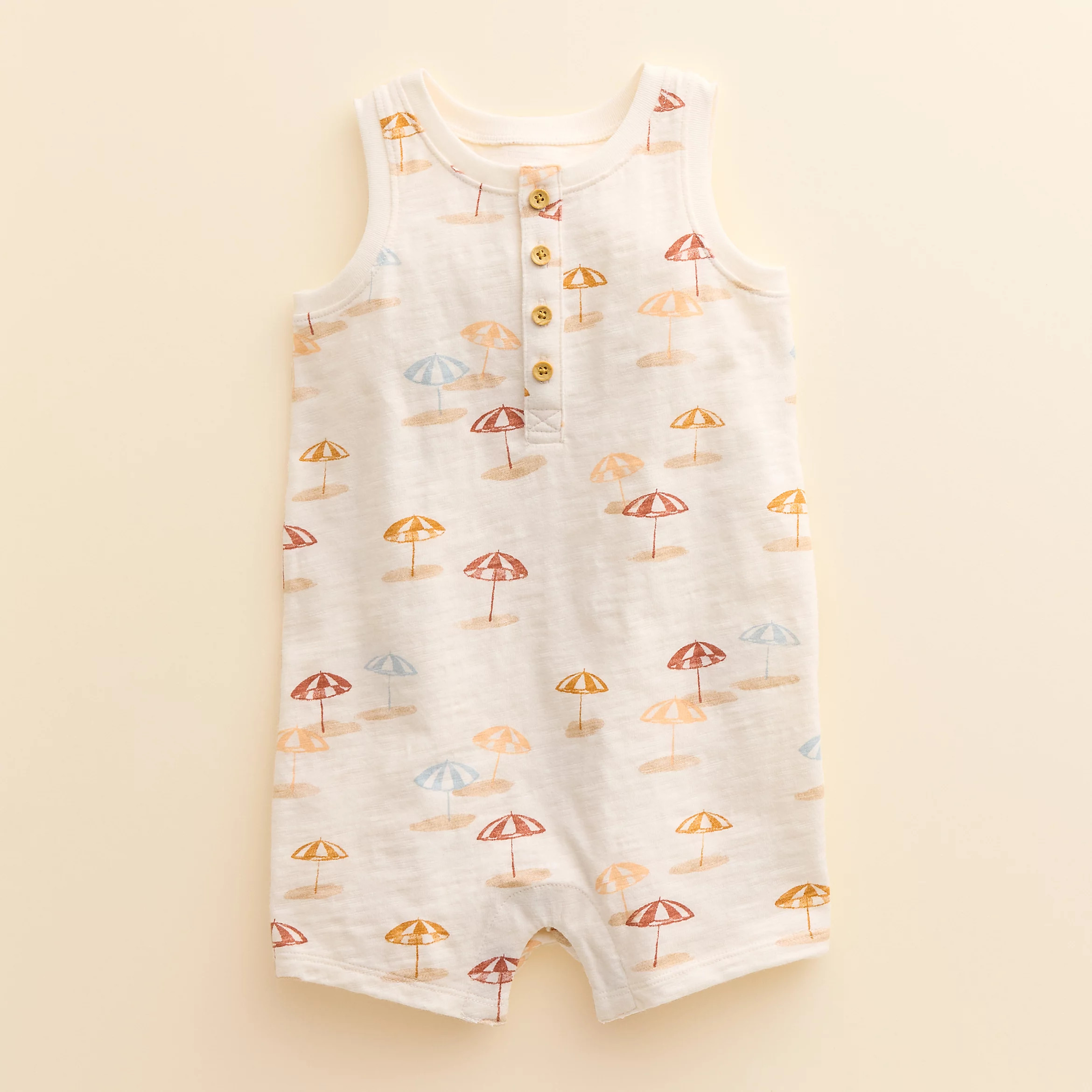 Baby Little Co. by Lauren Conrad Organic Henley Tank Romper | Kohl's