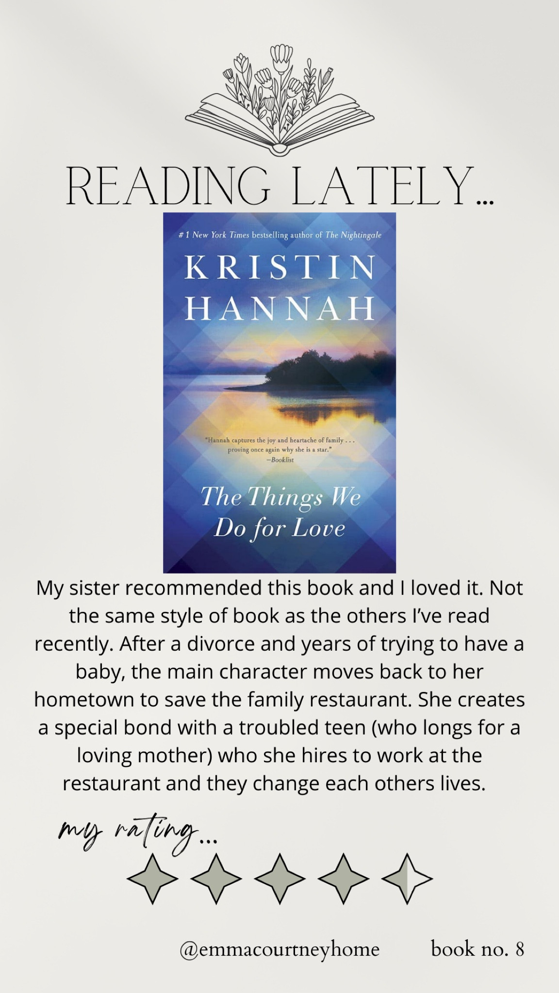 A review of the book I just finished 