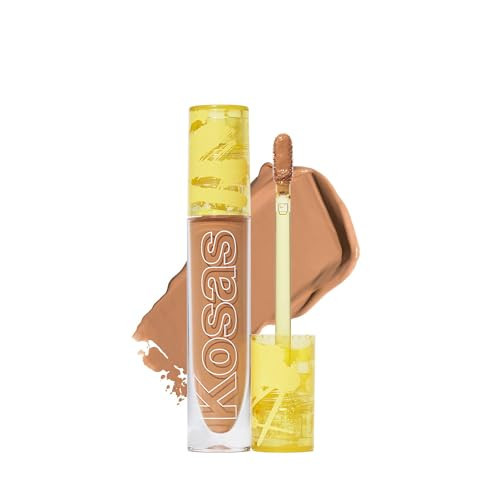 Kosas Revealer Concealer - Medium Coverage Makeup with Hyaluronic Acid, Conceals Dark Circles Under Eyes, Dark Spots and Blemishes + Brightens, Hydrates, Long-Lasting & Vegan, (Tone 07 N) | Amazon (US)