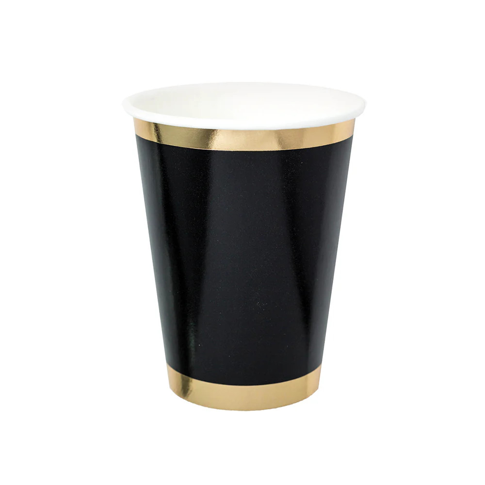 Posh Noir 12 oz Cups | Jollity & CO.