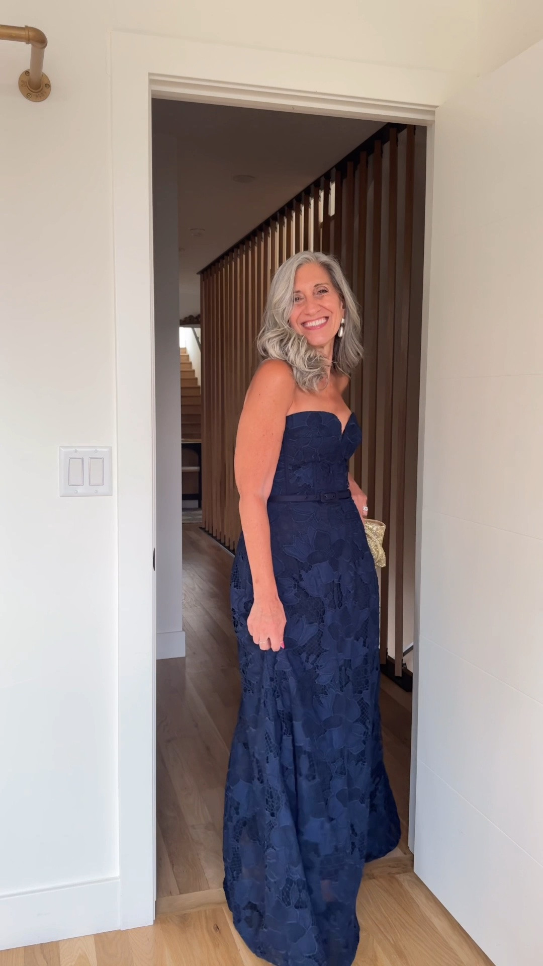 💙 Wedding Guest Dresses (some are perfect for Mother of the Bride and Mother of the Groom!)

The sweetheart neckline holds and defines beautifully while the navy floral lace ballgown skirt sweeps dramatically to the floor with total timeless elegant grace.

Save this and share it with a friend who’s shopping. 💌

Sizing | 5’4½” | 135 | medium or 6

Wedding Guest Dress | Fashion over 50 | Mother of the Bride | Mother of the Groom | Black Tie | Formal Gown | Summer Wedding | Fall Wedding | Tummy Flattering Dresses | Special Occasion | Ballgown

#LTKSeasonal #LTKOver40 #LTKWedding