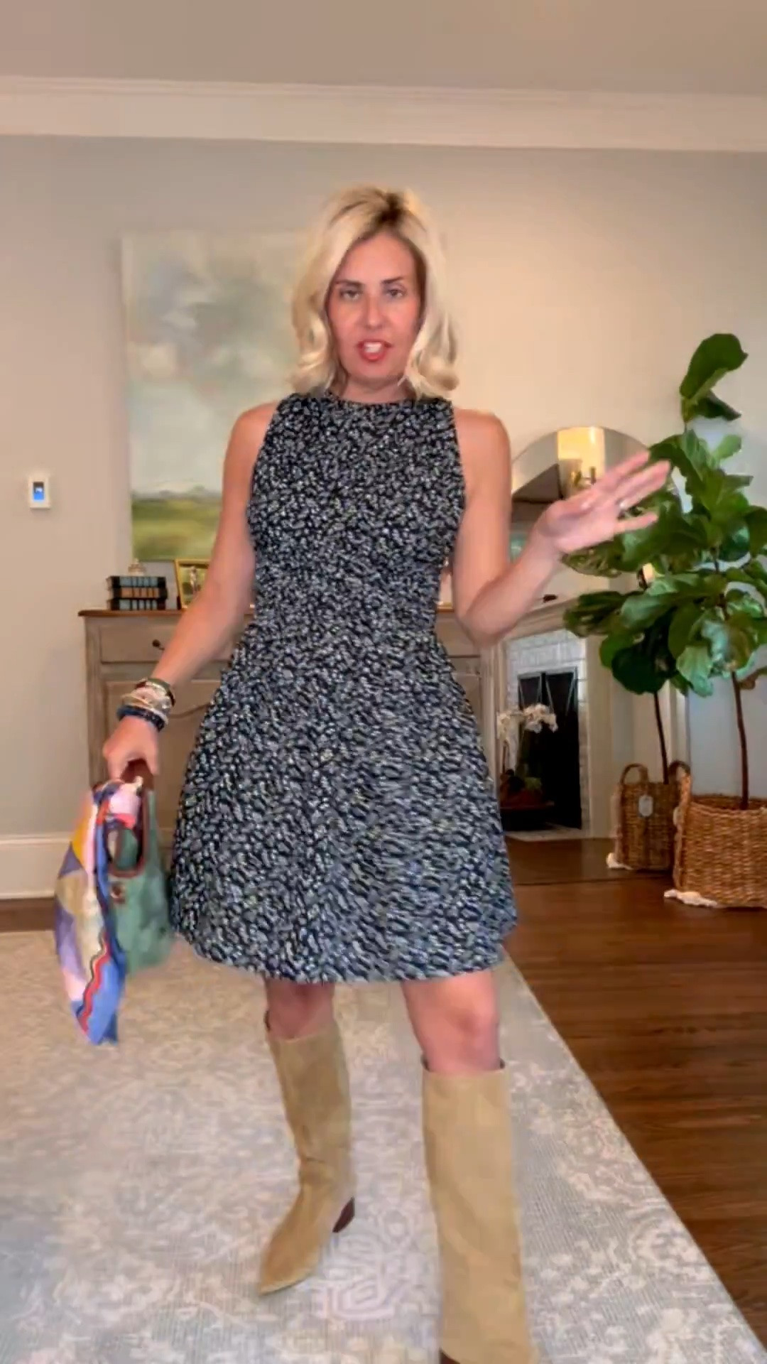Wow Wally World…literally wow! 
Sizing:
Boots - 8 tts 
Tops - xs 
Jackets - xs
Blazer - xs (need small)
Dresses - xs
Tweed Skirt - 2
Scubaknit Pants - small

*code Catherine20 at Allie + Bess

#LTKSeasonal #LTKstorytime #LTKOver40