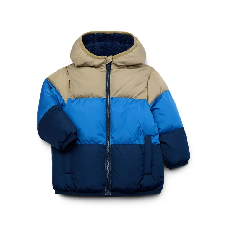 Swiss Tech Toddler Heavyweight Puffer Jacket, Size 12M-5T | Walmart (US)