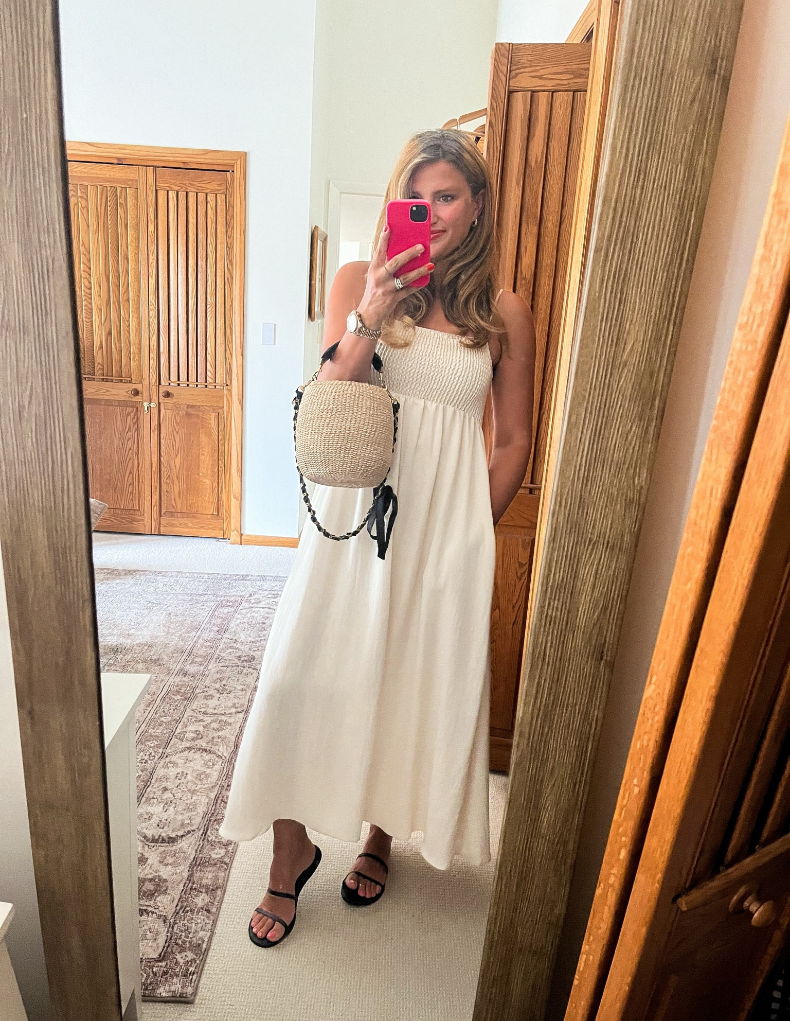 Summer date night 🤍 dress runs TTS - I’m in a medium 

#whitedress #zsupply #clarev 

#LTKSeasonal #LTKSummerSales #LTKStyleTip