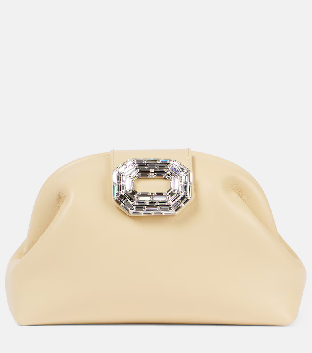 Camelia embellished leather clutch | Mytheresa (DACH)