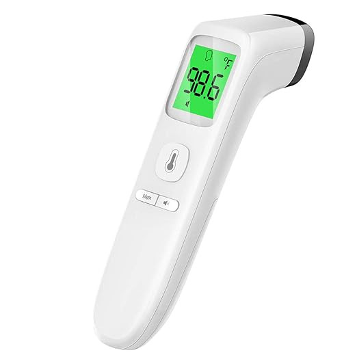 Touchless Thermometer, Forehead Thermometer with Fever Alarm and Memory Function, Ideal for Babie... | Amazon (US)