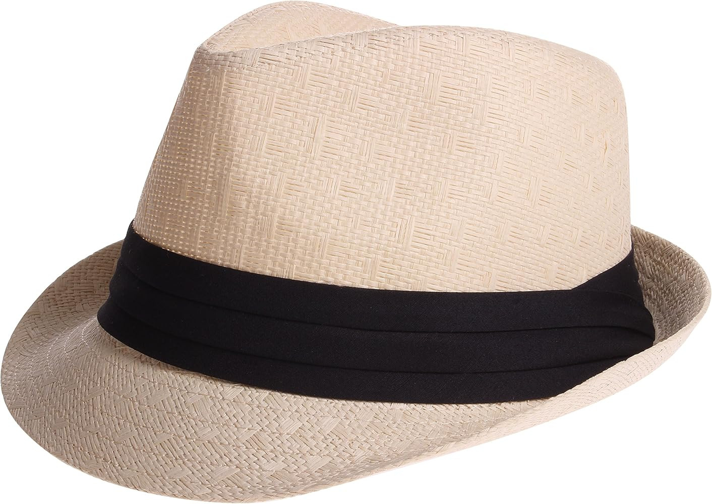Vintage Unisex Fedora Hat Classic Timeless Light Weight | Amazon (US)