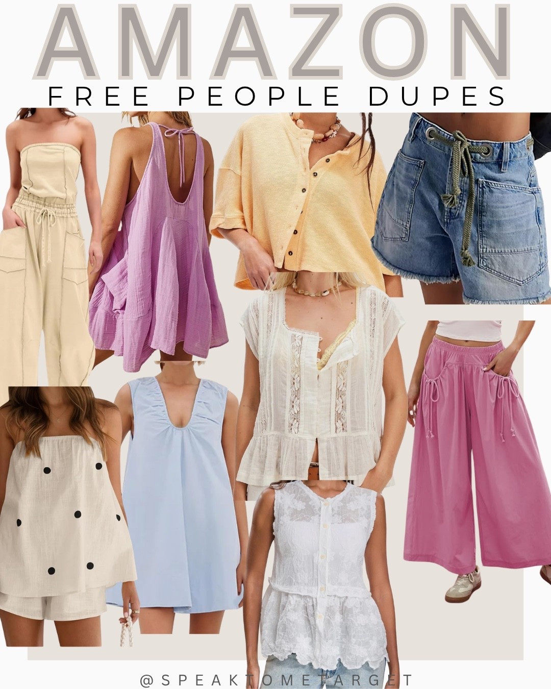 Free People dupes on Amazon

#LTKOver40 #LTKPetite #LTKootd
