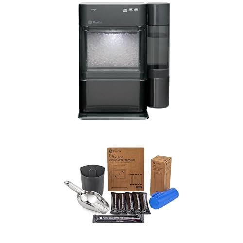 Bundle of GE Profile Opal 2.0 XL w/ 1 Gallon Tank w/WiFi, Black Stainless + Opal Upgrade Kit Includes Stainless Steel Scoop + Magnetic Holder, Scale Inhibiting Filter, Descaling 6 Pack Powder Kit | Amazon (US)