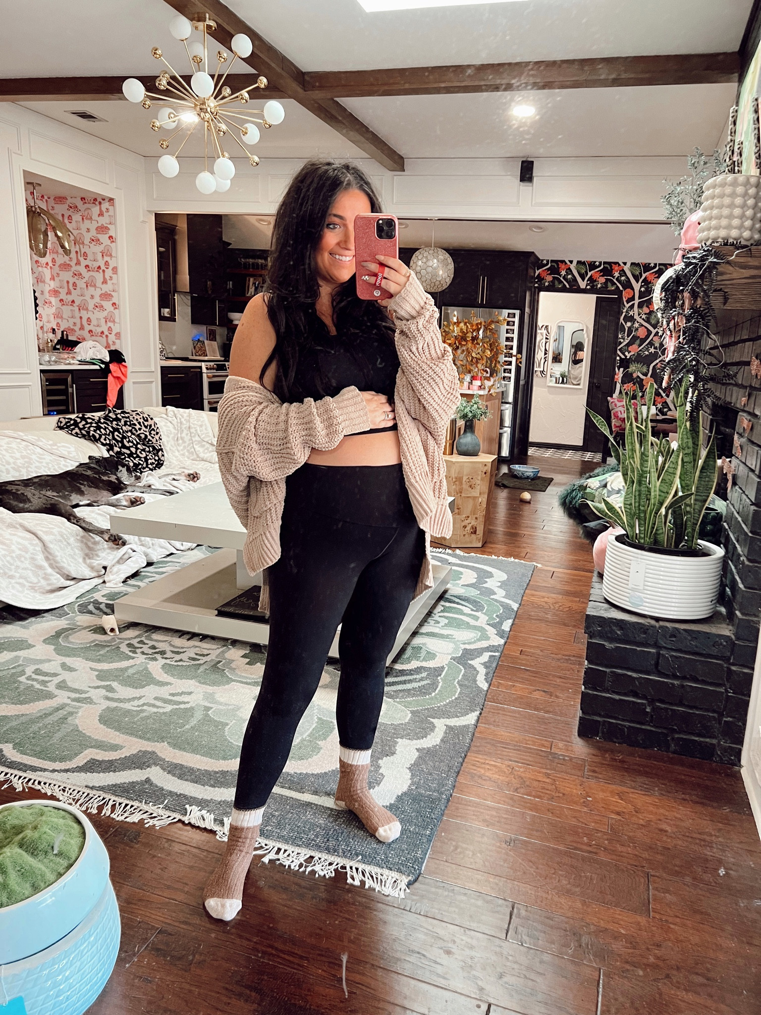 Tank // small
Cardigan // sweater
Leggings // medium

Bump
Pregnant
Comfy
Fall
Cozy
Amazon
Socks
Chunky sweater 
Neutral 

#LTKbump #LTKfindsunder50 #LTKstyletip