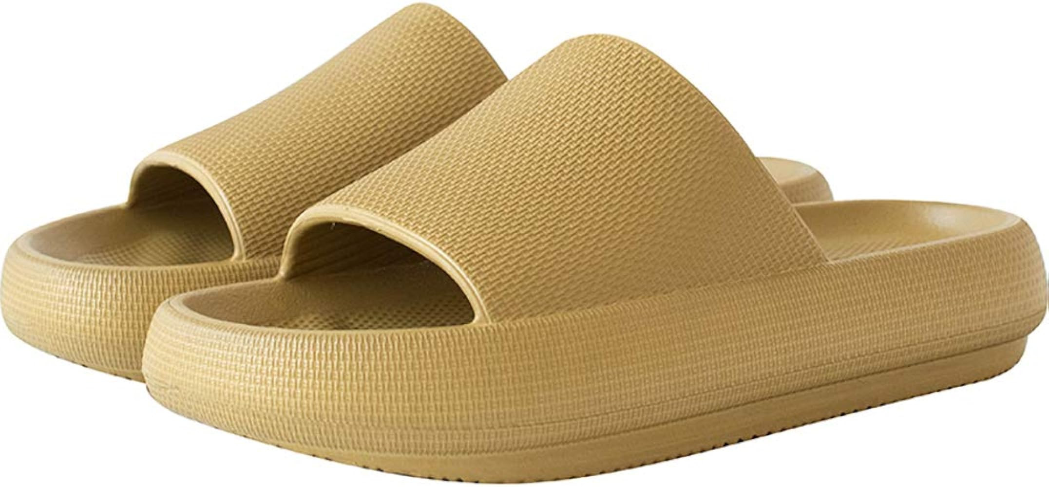 Shower Sandal Slippers with Drainage Holes Quick Drying Bathroom Slippers Gym Slippers Soft Sole ... | Amazon (US)