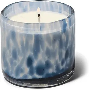 Paddywax Luxury Candles in Hand-Crafted Artisan Blown Glass Scented Luxe Candle, 8-Ounce, Black F... | Amazon (US)